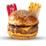 1/4lb Cheese Burger Meal 