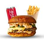 1/2lb Beef Burger Meal 