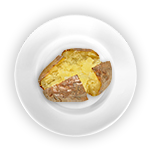 Plain Baked Potato 